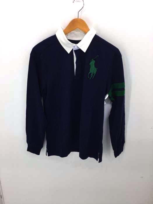 POLO RALPH LAUREN(ポロラルフローレン) ビッグポニー刺繍 ナンバリングラガーシャツ レディース トップス