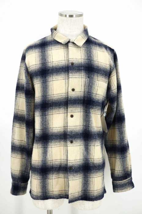 CRIMIE （クライミー） BILL CHECK SHIRTS オープンカラー メンズ トップス