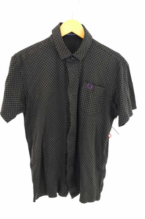FRED PERRY (フレッドペリー) 比翼半袖シャツ メンズ トップス