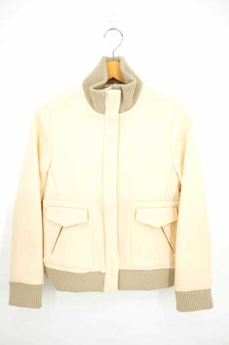 The Wayof Chic　Ray BEAMS（ザウェイオブチック　レイビームス） リブ切替ジャケット レディース アウター