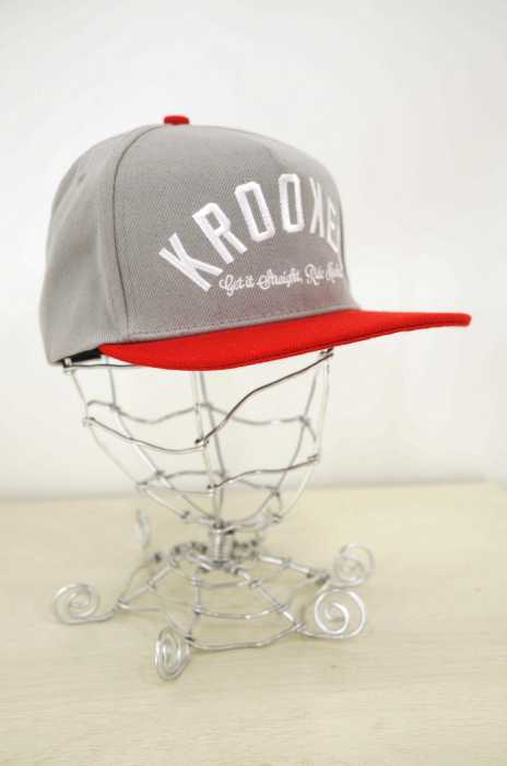KROOKED（クルキッド ） ロゴキャップ メンズ 帽子