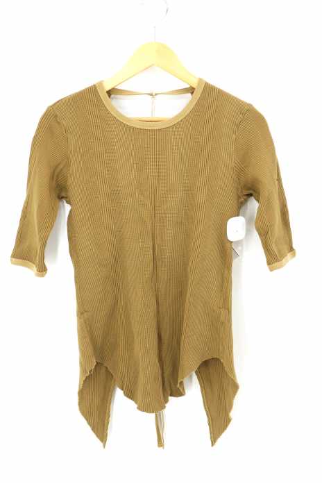 R JUBILEE (アールジュビリー) WAFFLE BACKOPEN T-SHIRTS レディース トップス