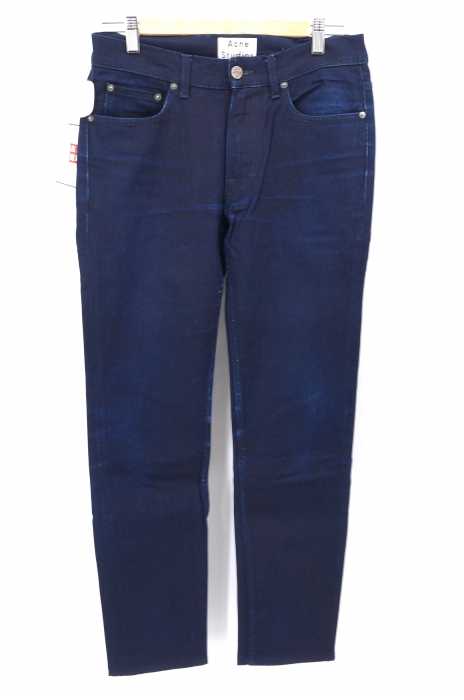 ACNE STUDIOS（アクネストゥディオズ） ACE NAVY CASH　スキニー ジップフライデニムパンツ メンズ パンツ