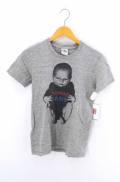 TMT（ティーエムティー） 写真プリントクルーネックTシャツ メンズ トップス