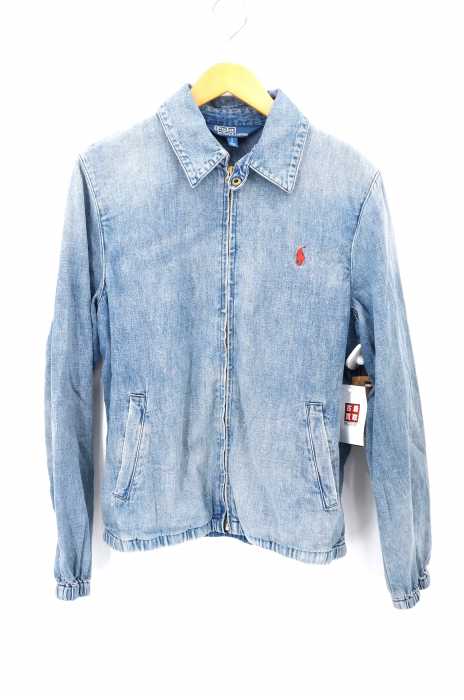 Polo by RALPH LAUREN(ポロバイラルフローレン) バックポロベアプリント デニムスウィングトップ メンズ アウター