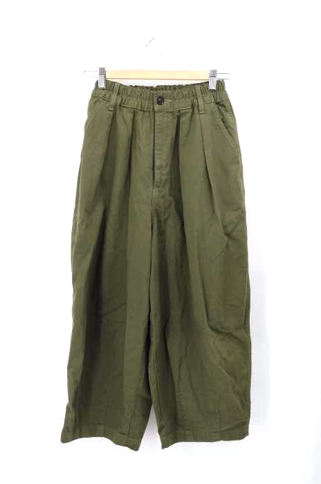 HARVESTY（ハーベスティ） CIRCUS PANTS コットンチノクロスサーカスパンツ レディース パンツ