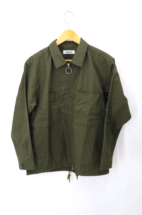 MONKEY TIME（モンキータイム） TC/WEATHER ZIP SHIRT メンズ トップス