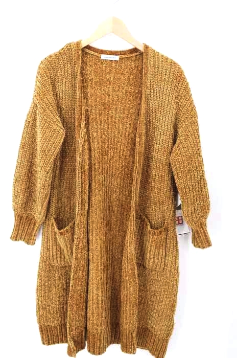 natural couture（ナチュラルクチュール） ゲージノーカラーロングワンピース レディース トップス