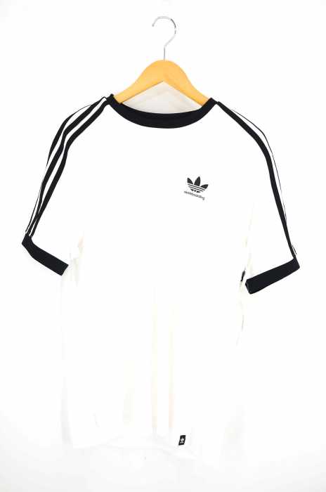 adidas skateboarding （アディダス） Clima Club Jersey ストライプTシャツ メンズ トップス