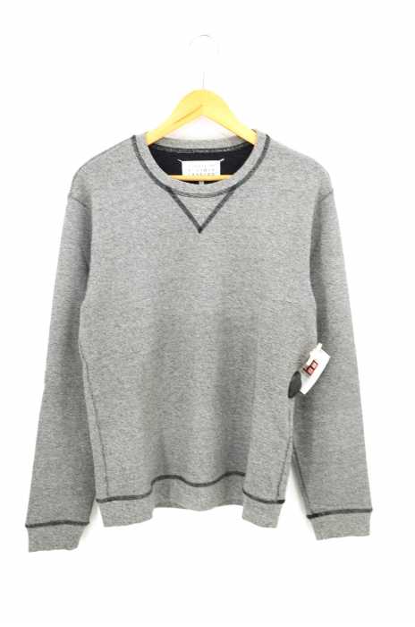 Maison Margiela (メゾンマルジェラ) 14 エルボーレザーパッチスウェット メンズ トップス