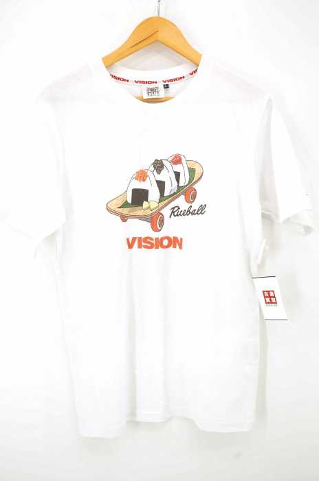 VISION STREET WEAR（ヴィジョンストリートウェア） クルーネックプリントTシャツ メンズ トップス