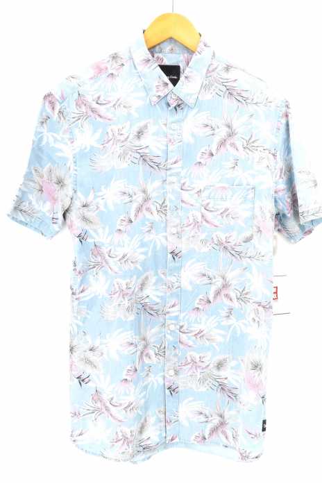 barney cools（バーニークールス） 花柄半袖ボタンシャツ メンズ トップス