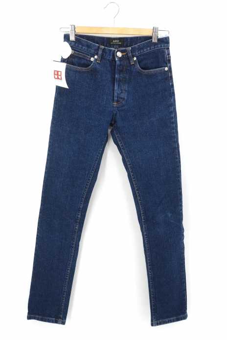 A.P.C. （アーペーセー） PETIT NEW STANDARD ボタンフライセルビッチデニムパンツ レディース パンツ