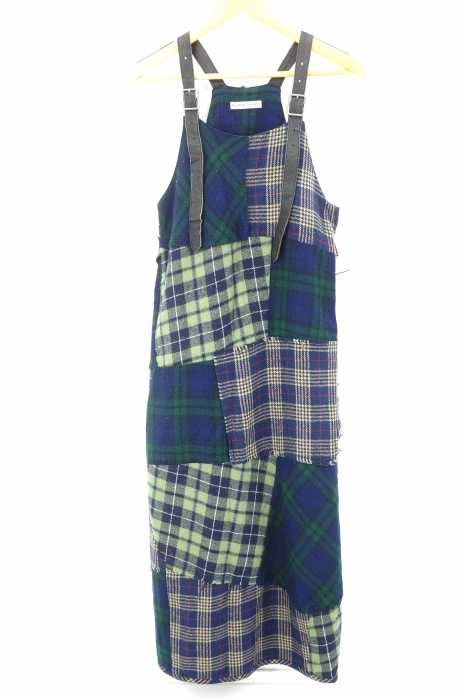 TSUMORI CHISATO （ツモリチサト） チェック柄 ノースリーブワンピース  