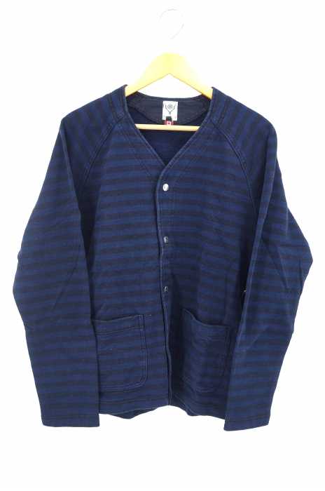 SOUTH2 WEST8（サウスツーウエストエイト） Raglan Snap Button Cardigan メンズ トップス