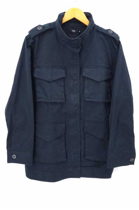AZUL by moussy （アズールバイマウジー） ストレッチツイル M65 ブルゾン レディース アウター