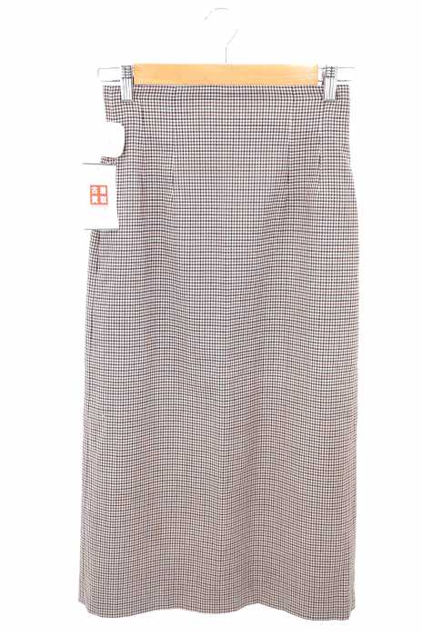 BEAUTY & YOUTH UNITED ARROWS  （ビューティーアンドユースユナイテッドアローズ） ガンクラブチェック ハイウエストロングスカート レディース スカート