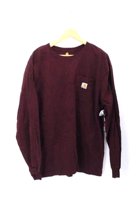 Carhartt(カーハート) 胸ロゴ ポケットロングスリーブシャツ メンズ トップス