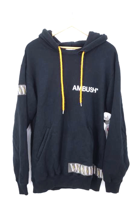 AMBUSH（アンブッシュ） ロゴ プリント プルオーバーパーカー メンズ トップス