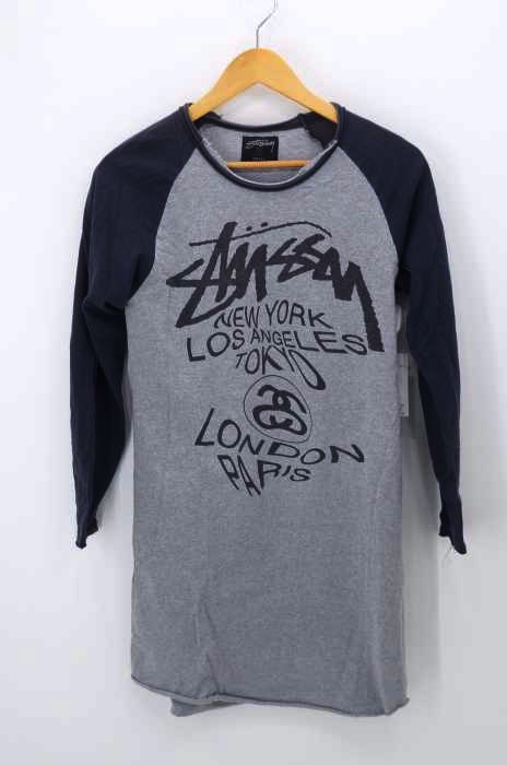 Stussy（ステューシー） ラグラン Tシャツワンピース レディース ワンピース