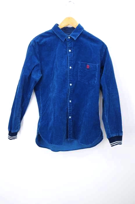 DUFFER INDIGO（ダファーインディゴ） 刺繍コーデュロイシャツ メンズ トップス