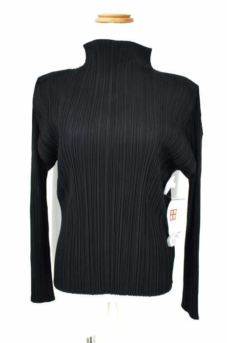 PLEATS PLEASE ISSEY MIYAKE (プリーツプリーズイッセイミヤケ) ボトルネック プリーツ レディース トップス