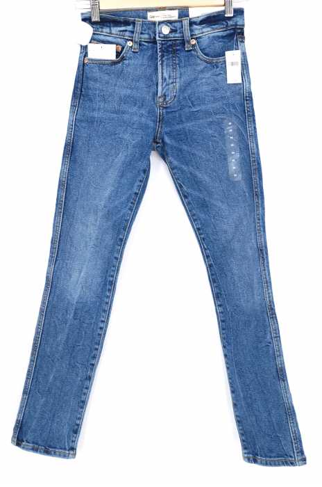 Gap (ギャップ) HIGH RISE SLIM STRAIGHT デニムパンツ レディース パンツ