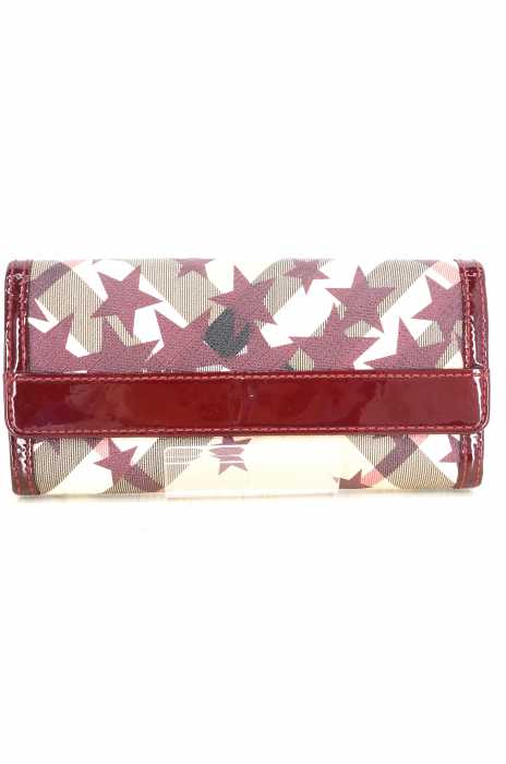 BURBERRY（バーバリー） スター エナメル 長財布 レディース 財布・ケース