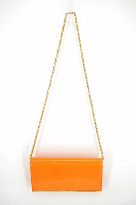 After the Apple for Karen Walker(カレンウォーカー) embossed clutch エナメルクラッチバッグ レディース バッグ