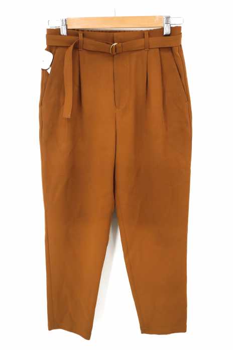 honore（オノレ） Double Cross / Stripe Belted Trous レディース パンツ