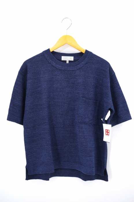 A(LefRUDE)E(アレフルード) リネン混 クルーネックTシャツ メンズ トップス