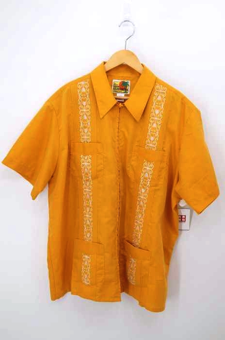 GUAYABERA（ドグァジャベーラ） ジップアップキューバシャツ メンズ トップス