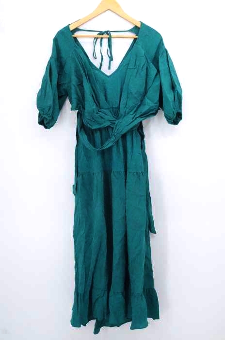 Snidel スナイデル カシュクールロングワンピース レディース ワンピース ブランド古着買取販売バズストア