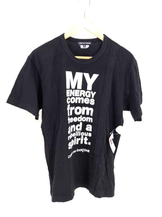COMME des GARCONS（コムデギャルソン） 09AW メッセージプリントTシャツ メンズ トップス