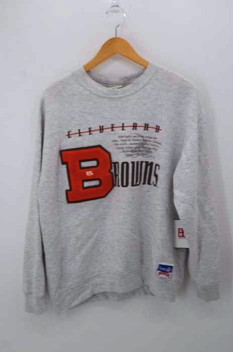 NUTMEG（ナツメグ） 90S USA製 NFL フロッキーワッペン 霜降りスウェット メンズ トップス