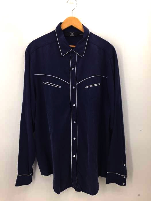 BEVERLY HILLS POLO CLUB（ビバリーヒルズポロクラブ） シルクパジャマシャツ メンズ トップス