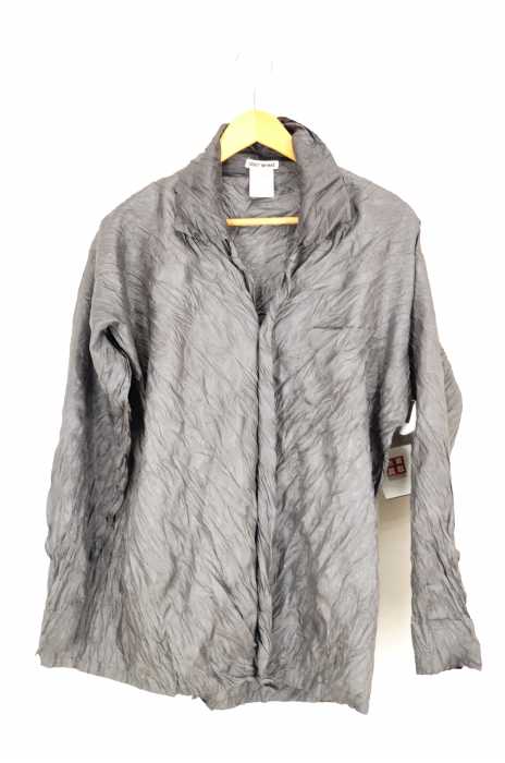 ISSEY MIYAKE（イッセイミヤケ） シワ加工 長袖シャツ メンズ トップス