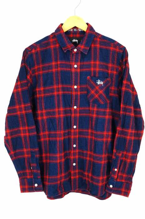STUSSY （ステューシー） チェック柄ボタンシャツ メンズ トップス