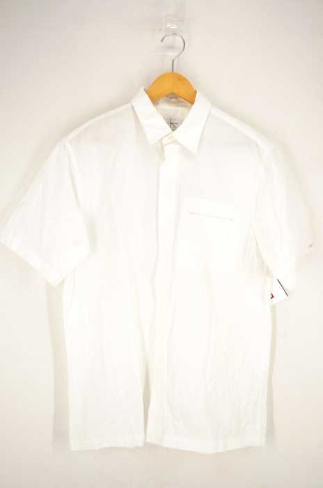 ck Calvin Klein(シーケーカルバンクライン) S/S 比翼ボタンシャツ メンズ トップス