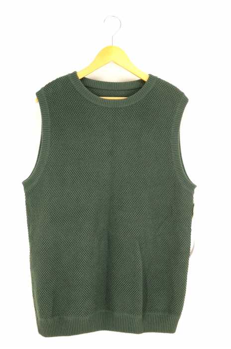 crepuscule （クレプスキュール） MOSS STITCH VEST メンズ トップス