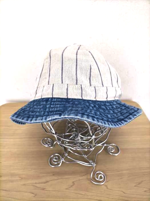 NEWERA(ニューエラ) ストライプデニムバケットハット レディース 帽子