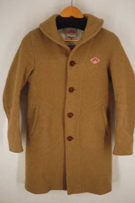 DANTON(ダントン) Wool Mosser round collar coat ウールモッサー ラウンドカラーコート レディース アウター