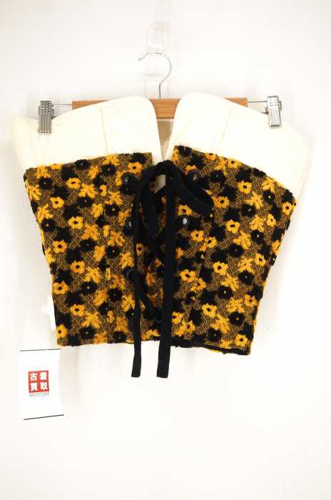 IRENE  （アイレネ） flower pile corset フラワーパイルコルセット レディース トップス