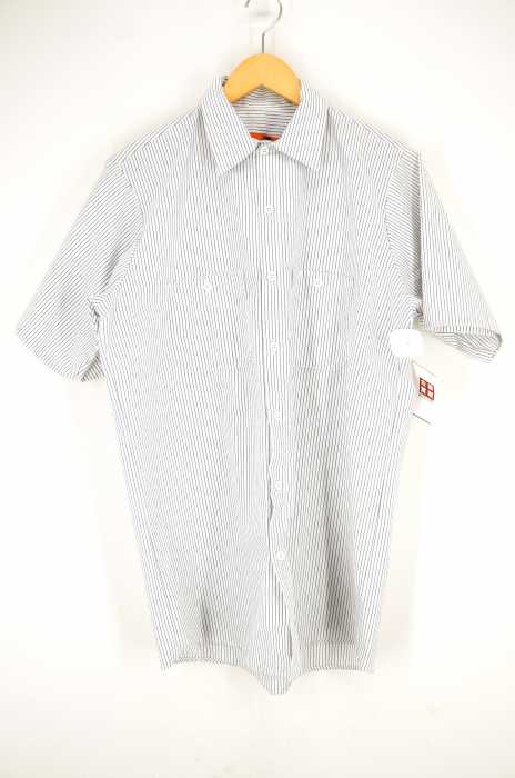 RED KAP（レッドキャップ） S/S ストライプワークシャツ メンズ トップス