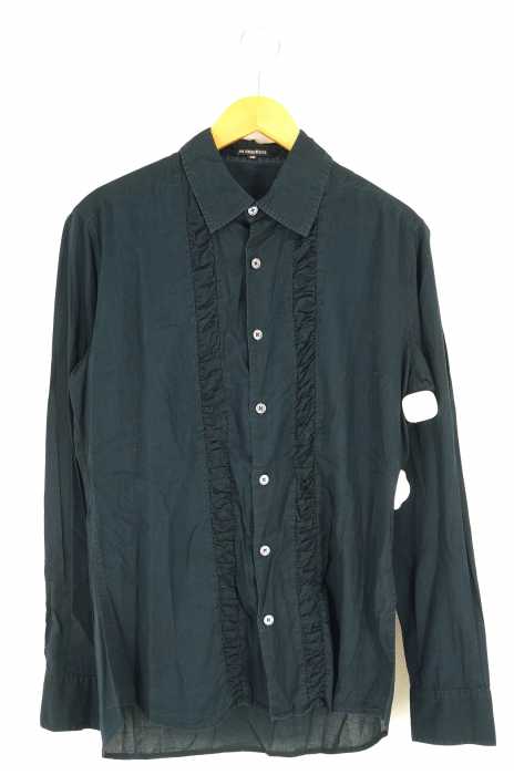 Ann DEMEULEMEESTER（アンドゥムルメステール） フリルボタンシャツ メンズ トップス