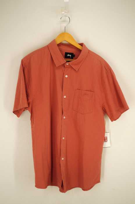 STUSSY (ステューシー) 半袖シアサッカーシャツ メンズ トップス