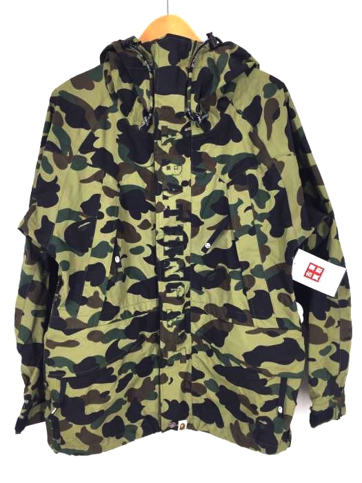 A BATHING APE（アベイシングエイプ） gore-tex 1stカモスノボジャケット メンズ アウター