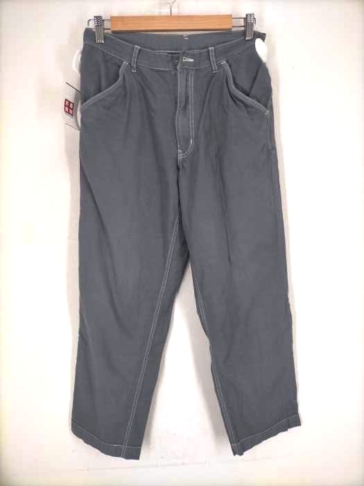 COMME des GARCONS HOMME PLUS（コムデギャルソンオムプリュス） AD2009 レザーポケット切替パンツ メンズ パンツ