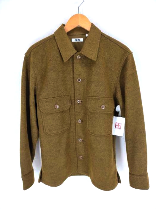UNIQLO U(ユニクロユー) フリースシャツジャケット メンズ トップス