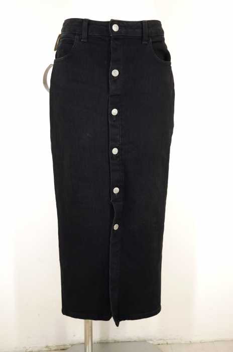R.H.VINTAGE (ロンハーマンヴィンテージ) BLACK DENIM SKIRT レディース スカート
